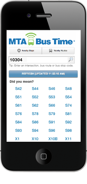 search by zip code text-only or mobile web